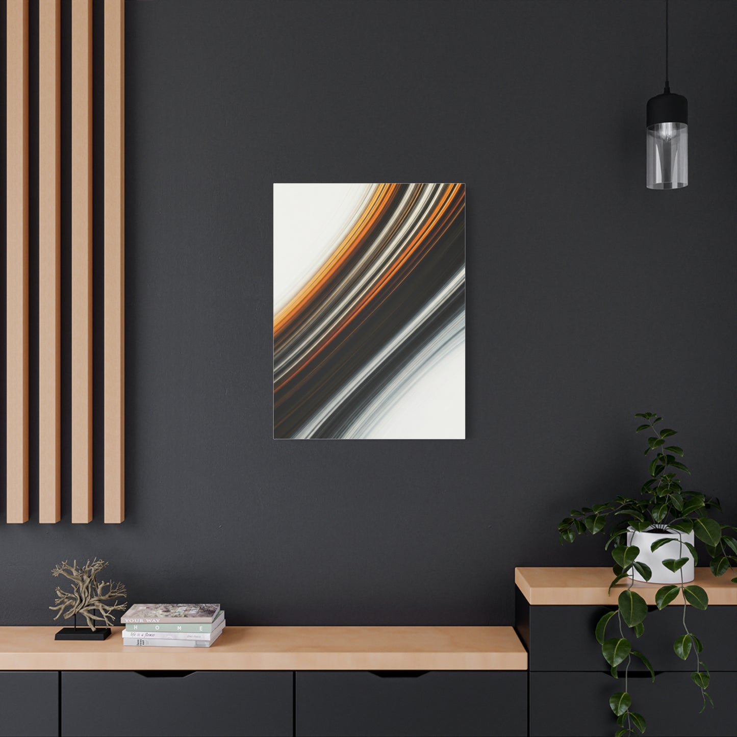 Golden Drift Flow Wall Art & Canvas Prints