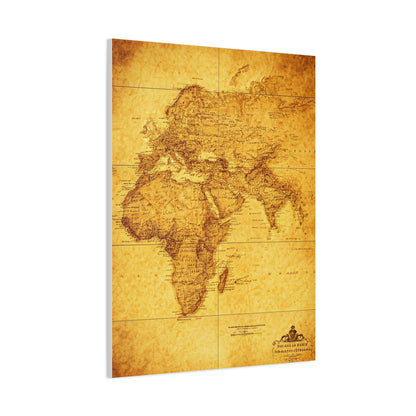 Historic Old World Atlas Map Wall Art & Canvas Prints
