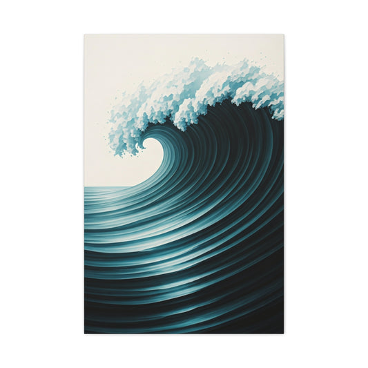 Ocean Wave Power Wall Art & Canvas Prints