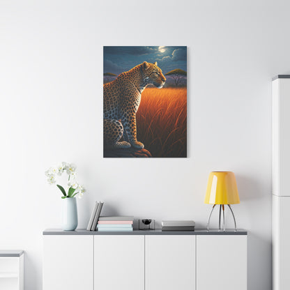 Majestic Leopard at Dusk Wall Art & Canvas Prints