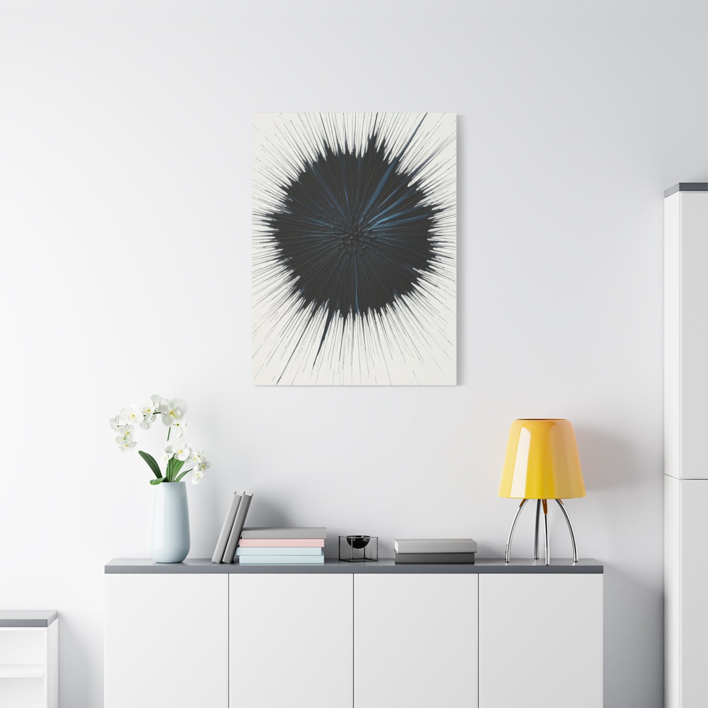 Obsidian Impact Field Wall Art & Canvas Prints