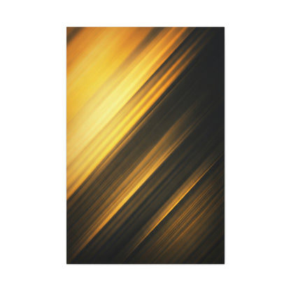 Golden Shadow Streaks Abstract Wall Art & Canvas Prints