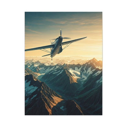 Above the Mountains at First Light Wall Art & Canvas Prints