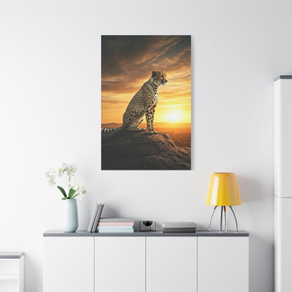 Giraffe at Dawn Wall Art & Canvas Prints