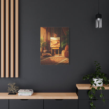 Bohemian Desert Studio Interior Wall Art & Canvas Prints