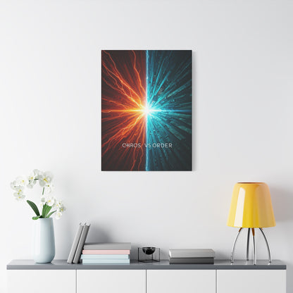 Chaos Versus Order Wall Art & Canvas Prints