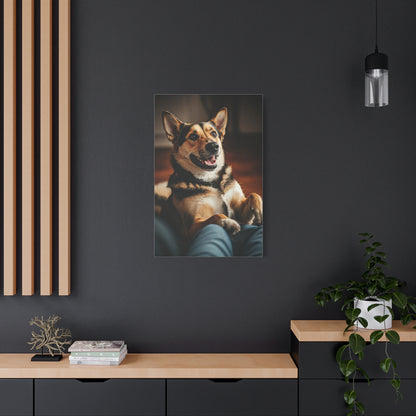 Happy Paws Cuddle Moment Wall Art & Canvas Print