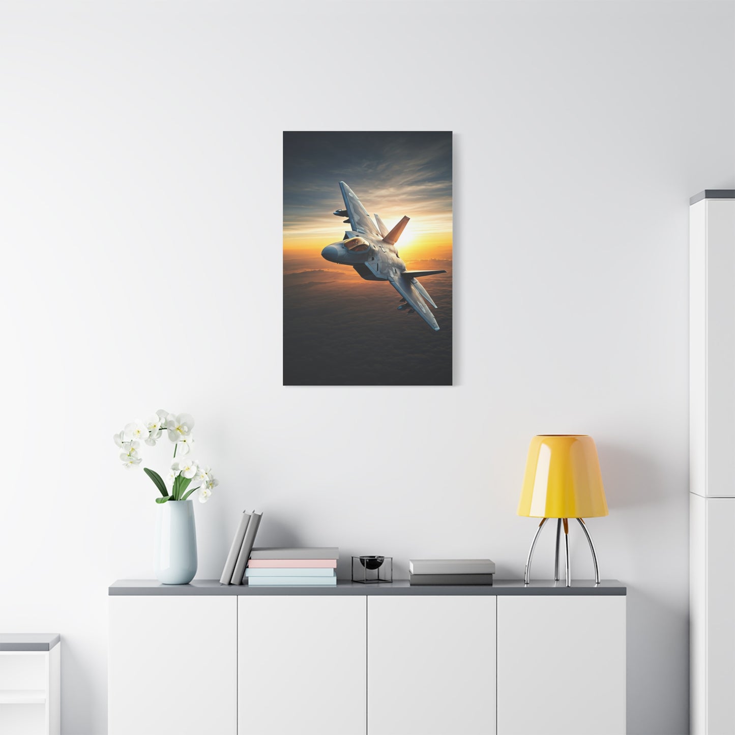 Supersonic Jet Breakthrough Wall Art & Canvas Prints