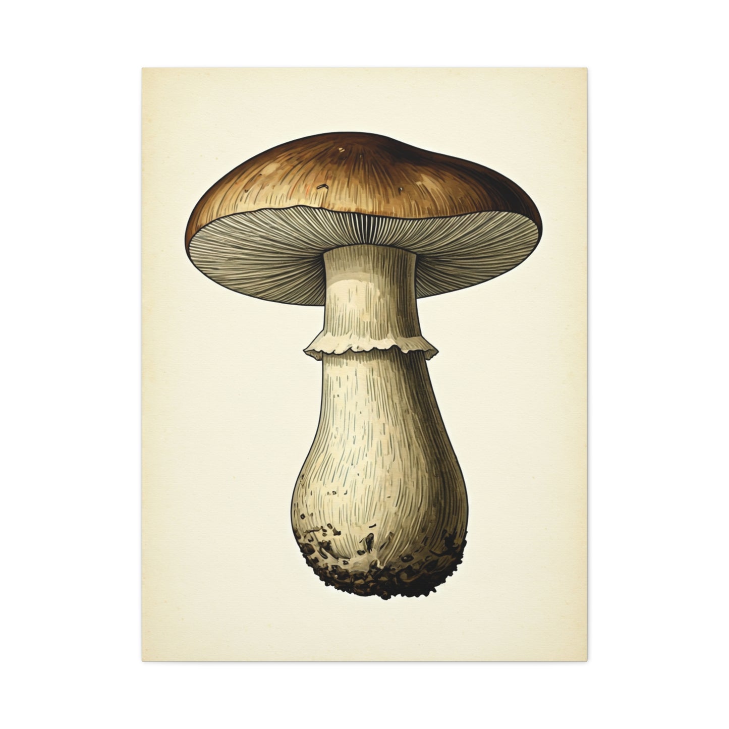 Mushroom Study Wall Art & Canvas Prints