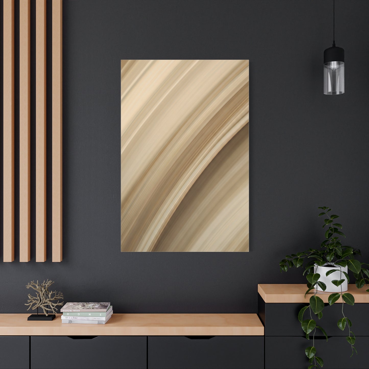 Soft Sand Flow Abstract Wall Art & Canvas Prints