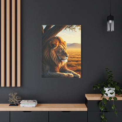 Lion of the Plains Wall Art & Canvas Prints