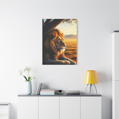 Lion of the Plains Wall Art & Canvas Prints