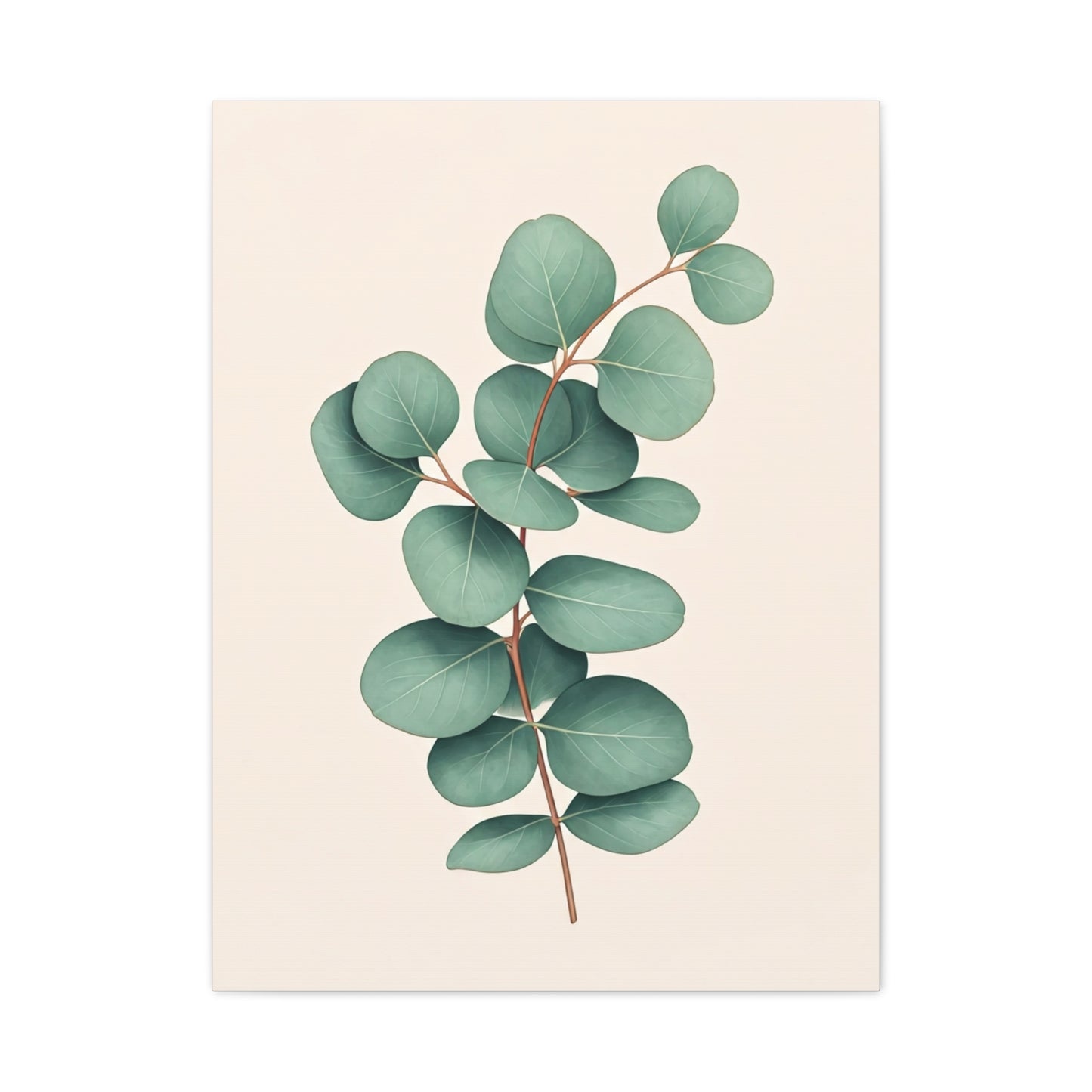 Eucalyptus Stem Soft Botanical Wall Art & Canvas Prints
