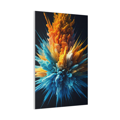 Radiant Color Explosion Abstract Wall Art & Canvas Prints