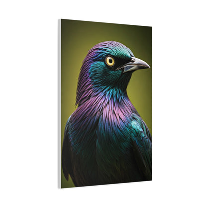 Iridescent Pigeon Portrait Wall Art & Canvas Prints