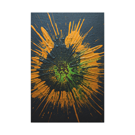 Radiant Impact Abstract Wall Art & Canvas Prints