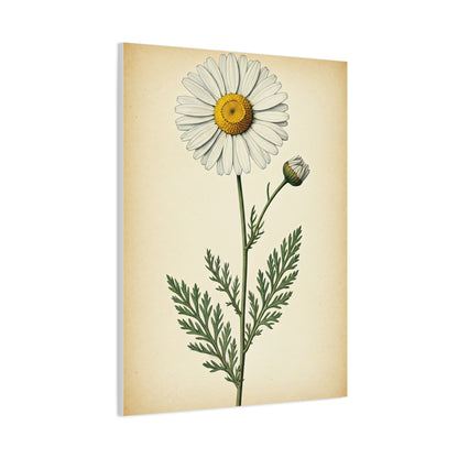 Wild Daisy Illustration Wall Art & Canvas Prints