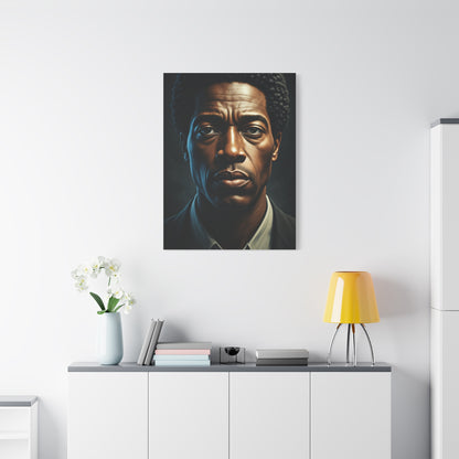 Face of Resolve Wall Art & Canvas Prints