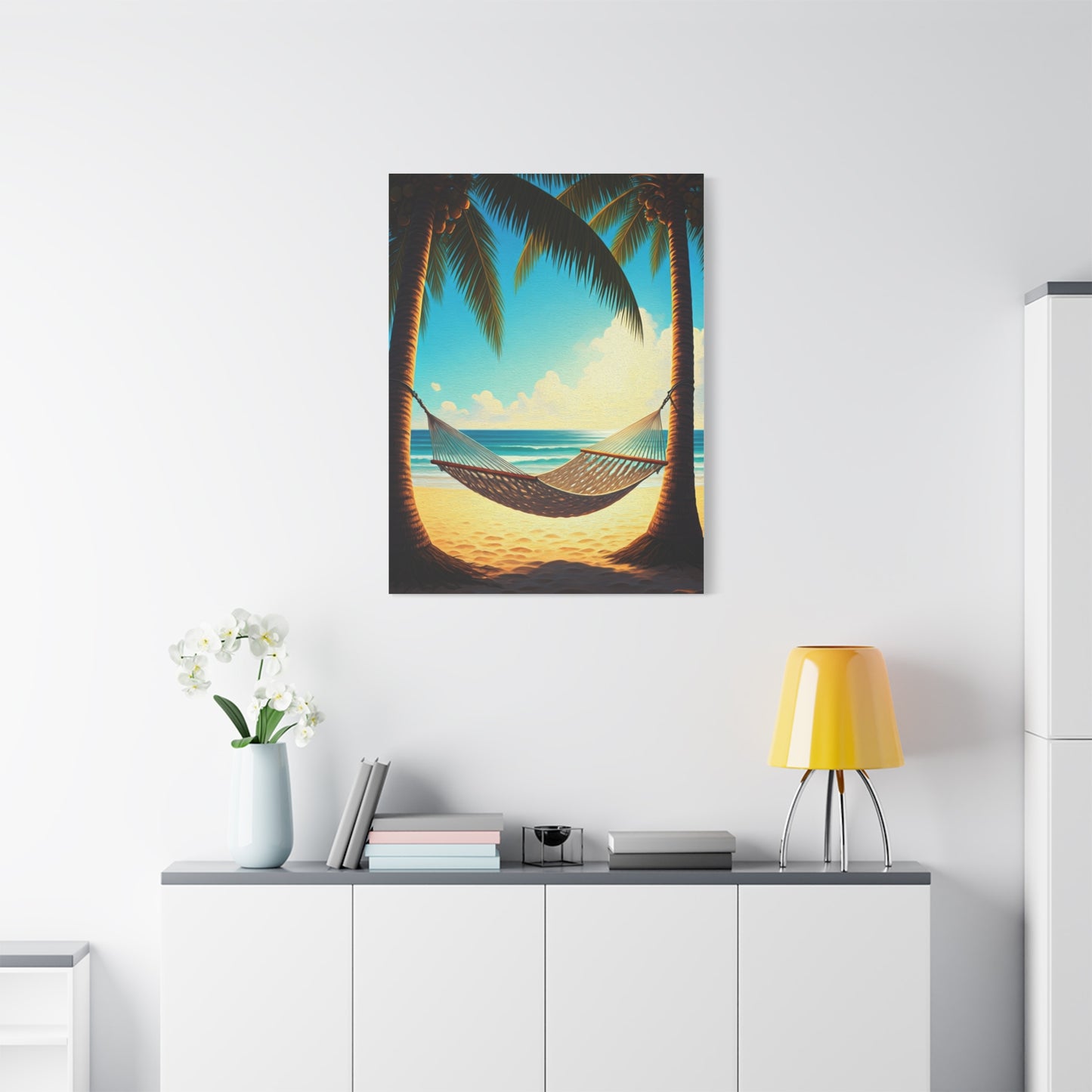 Hammock Paradise Escape Wall Art & Canvas Prints