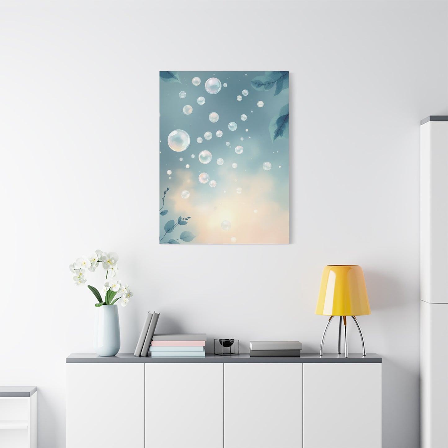 Floating Bubbles Tranquility Wall Art & Canvas Prints