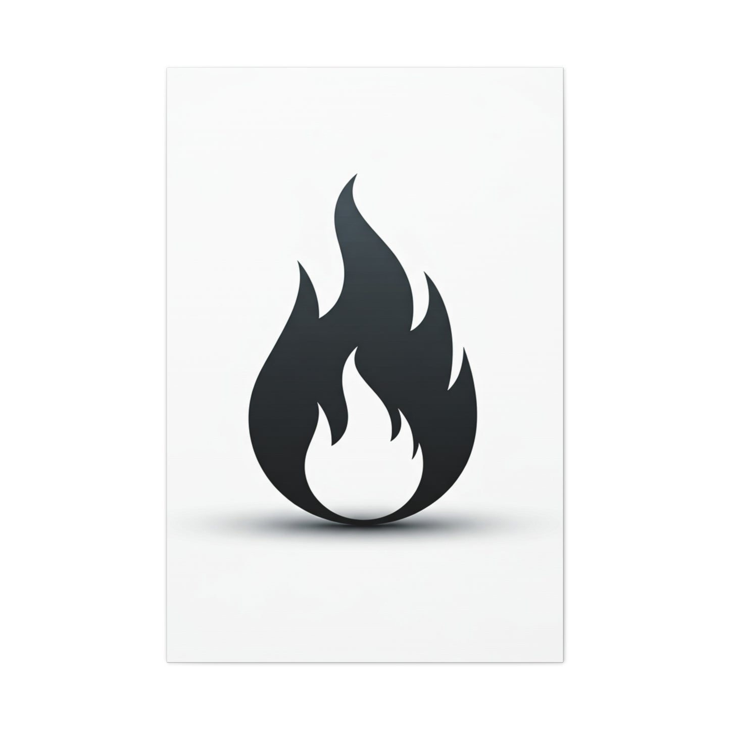 Minimal Flame Wall Art & Canvas Prints