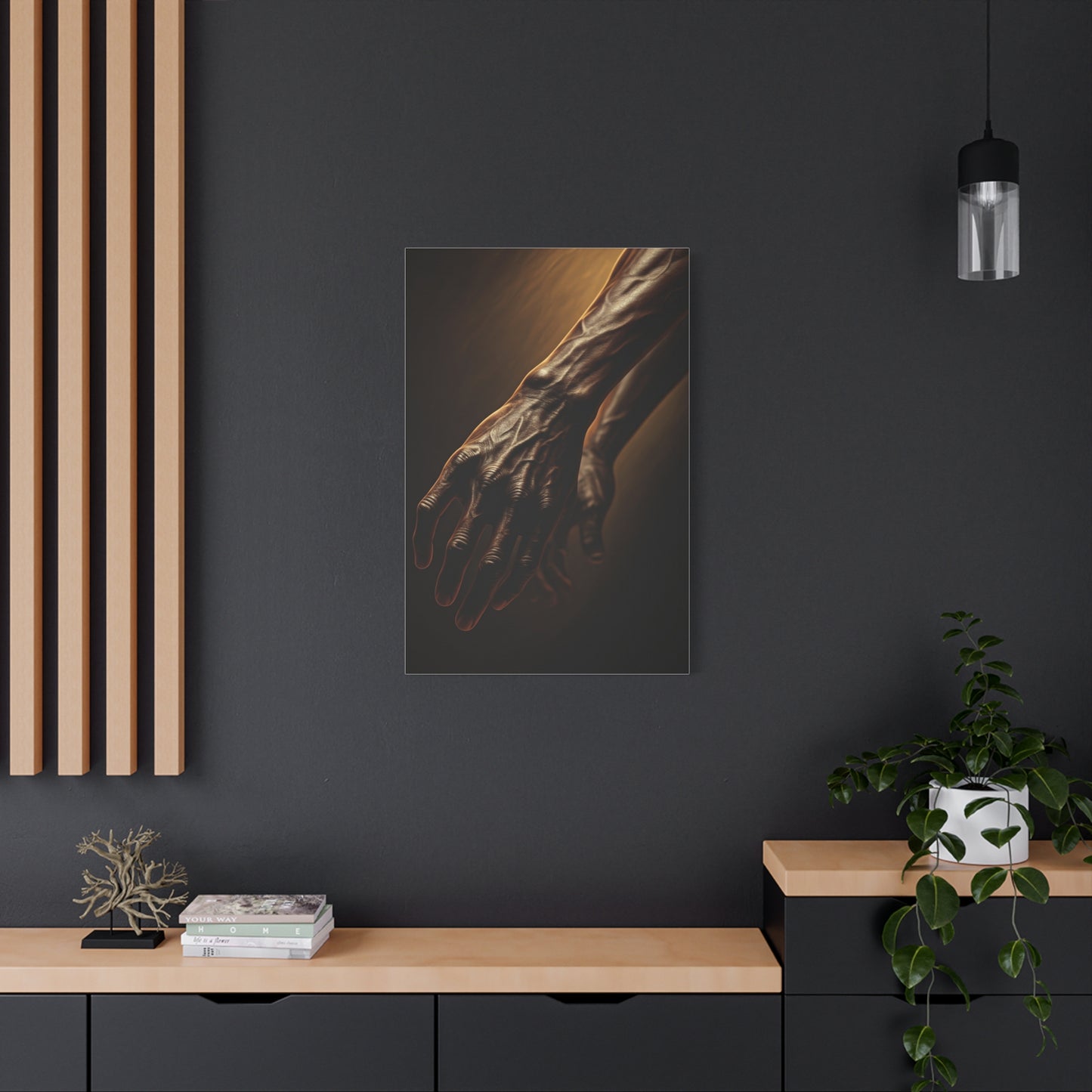 Echoes of Resilience Hand Study Wall Art & Canvas Prints