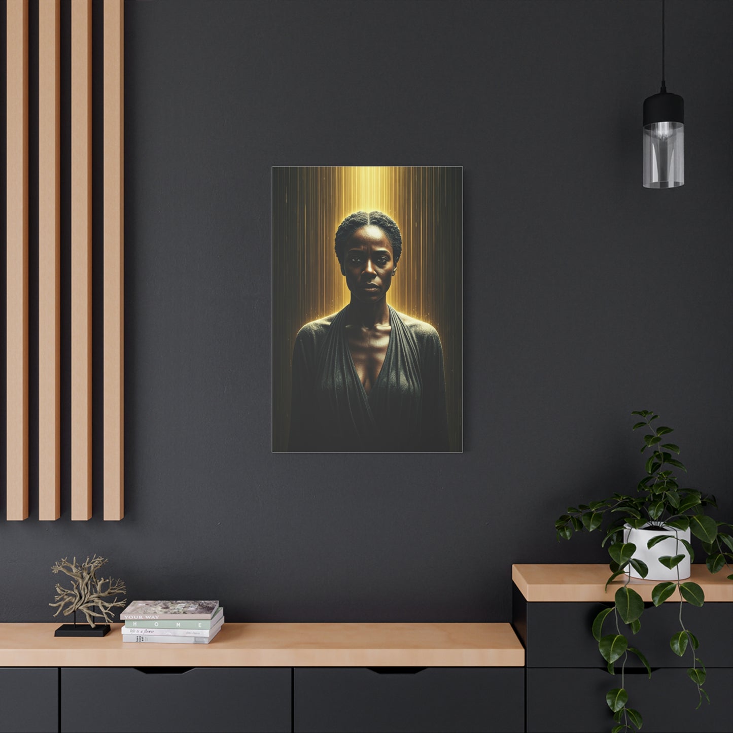 Crowned by Light Portrait Wall Art & Canvas Prints