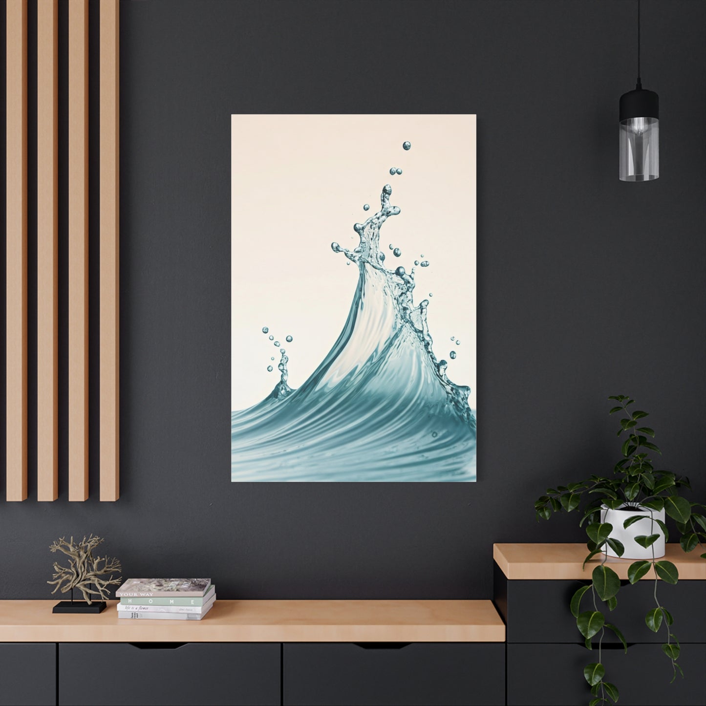Crystal Wave Splash Wall Art & Canvas Prints
