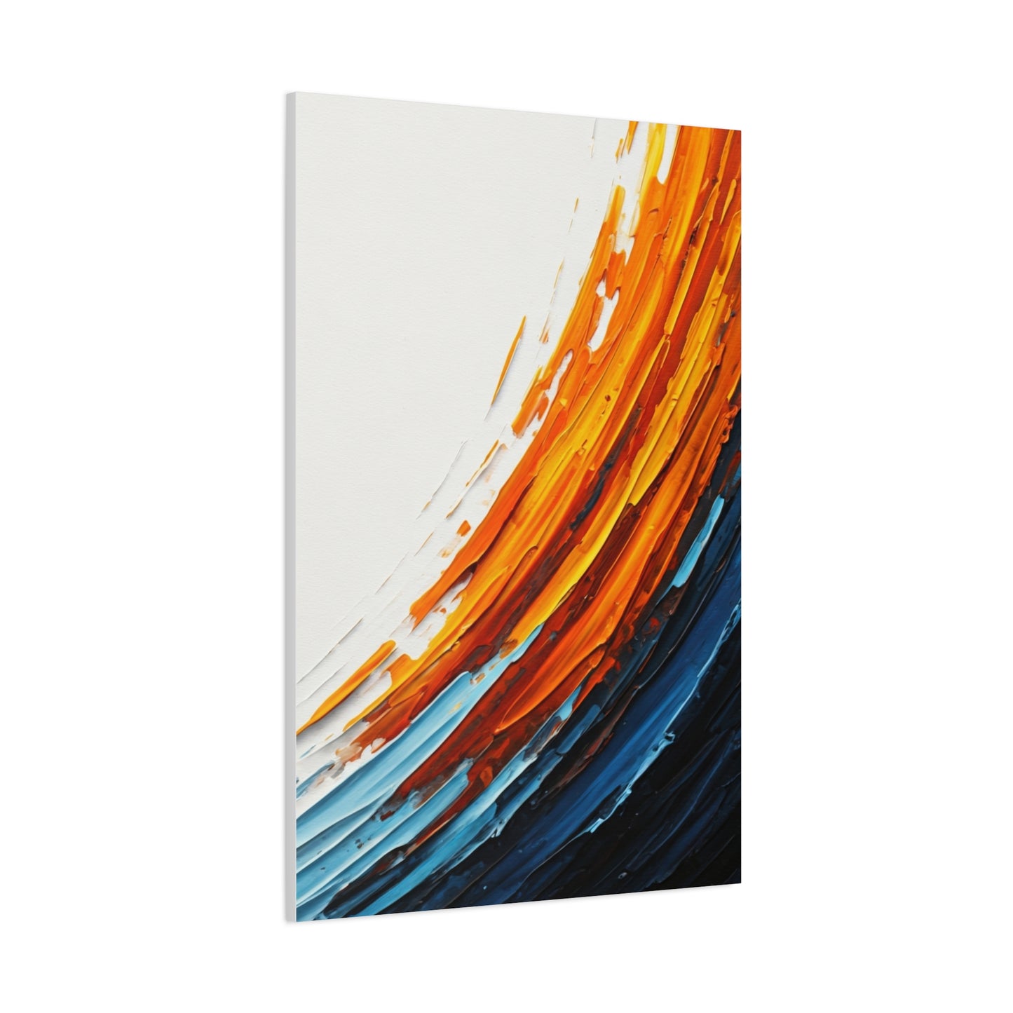Flowing Warm Motion Abstract Wall Art & Canvas Prints
