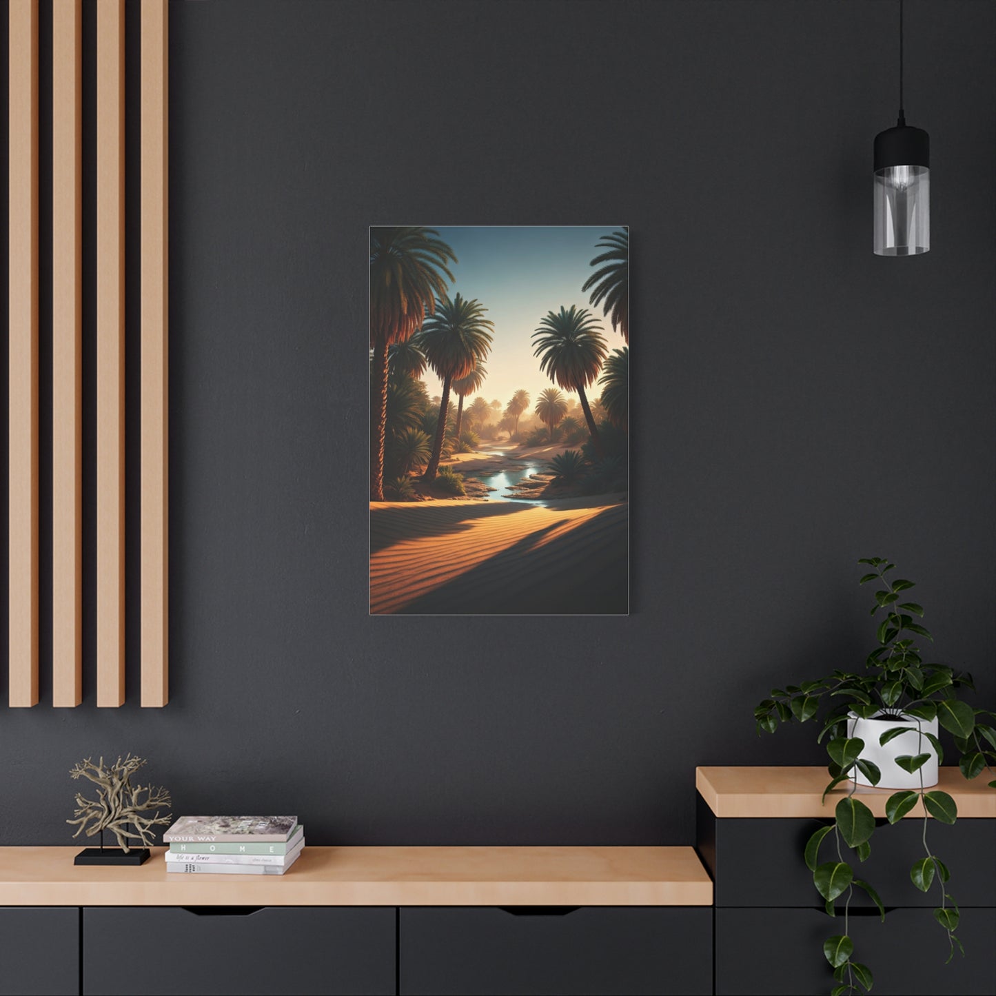 Desert Oasis Serenity Wall Art & Canvas Prints