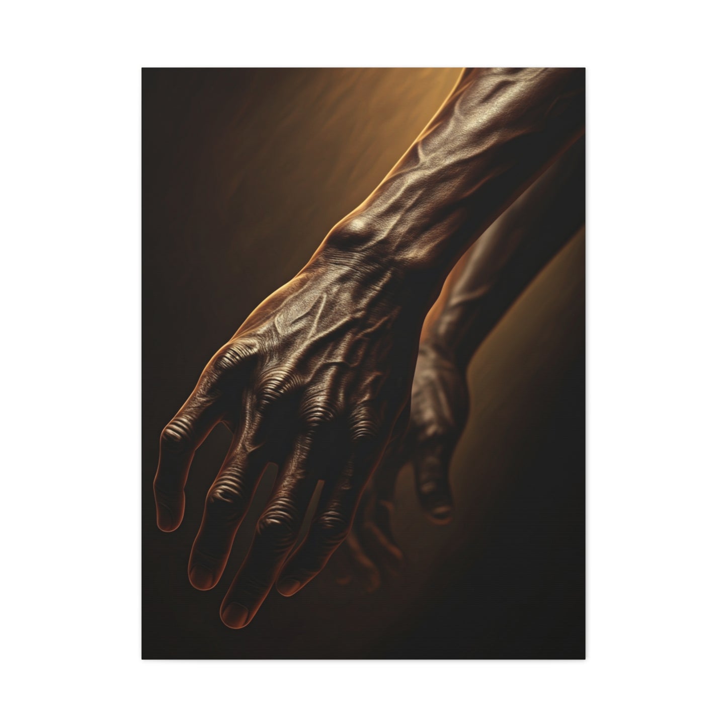 Echoes of Resilience Hand Study Wall Art & Canvas Prints