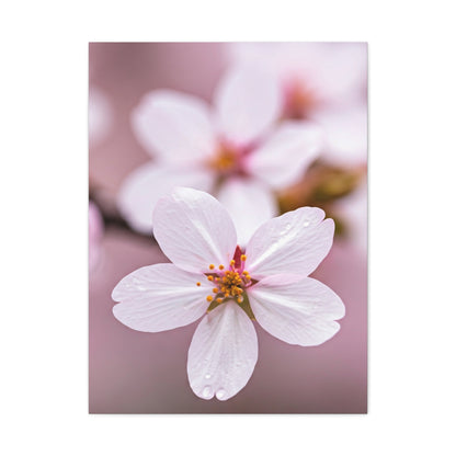 Soft Sakura Petal Macro Photography Wall Art & Canvas Prints