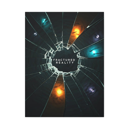 Fractured Reality Concept Wall Art & Canvas Prints