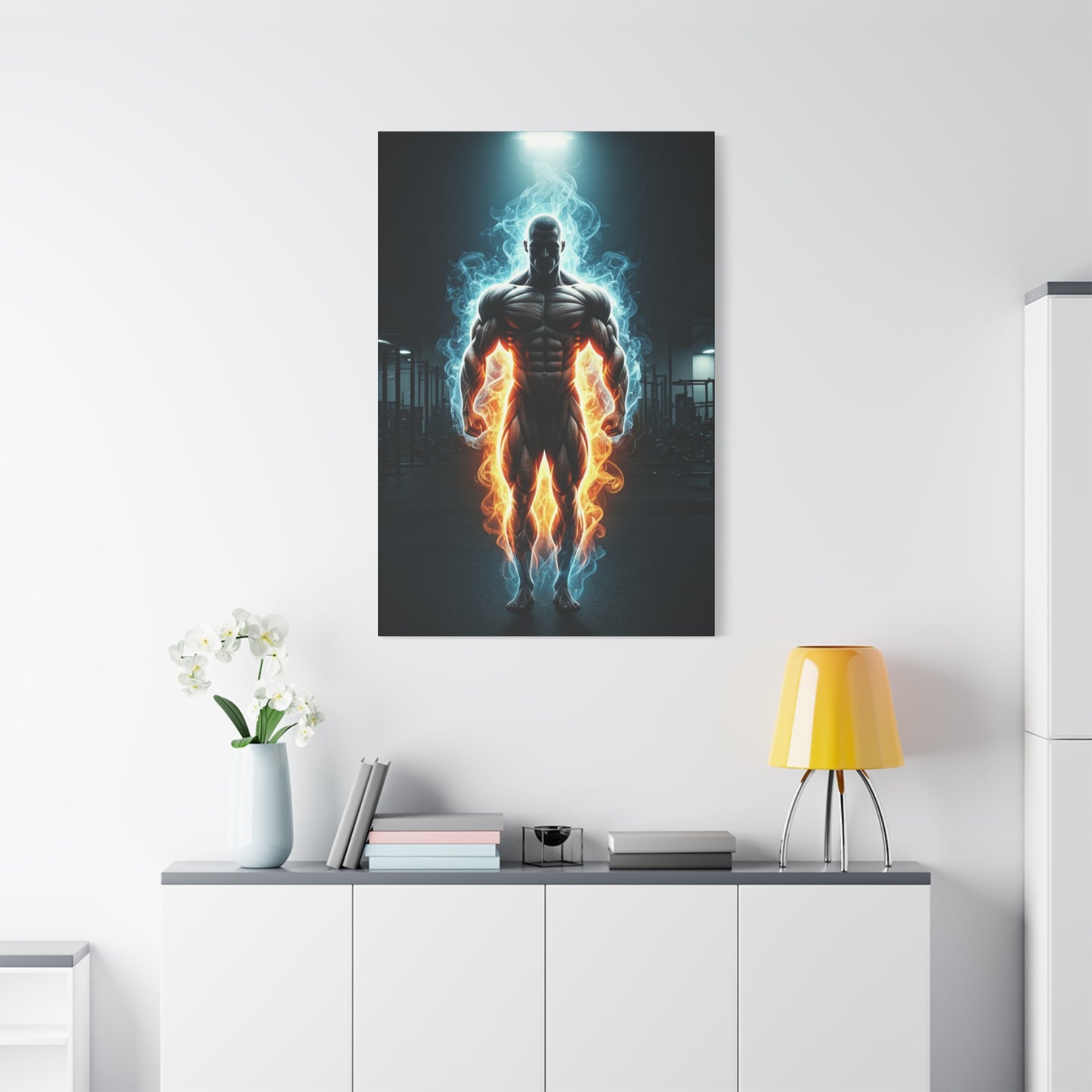 Unleashed Power Physique Wall Art & Canvas Prints
