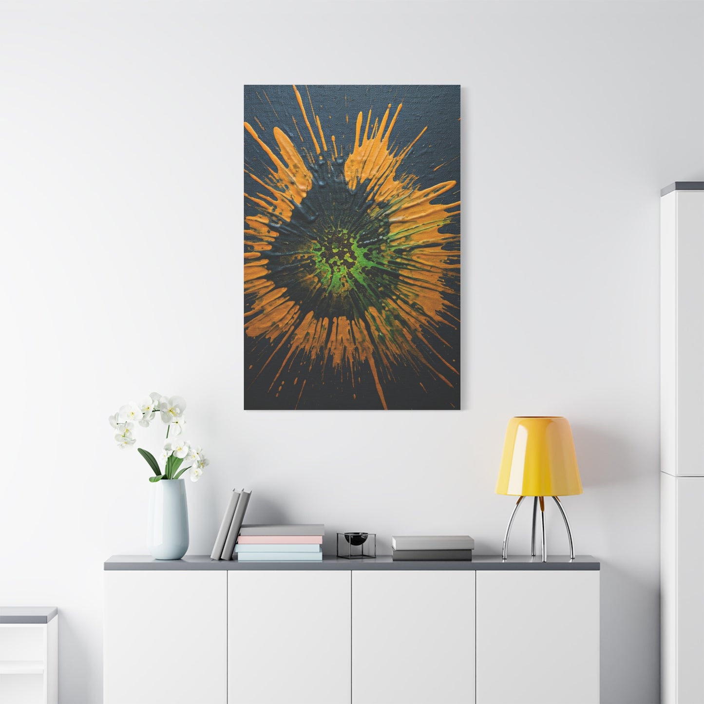 Radiant Impact Abstract Wall Art & Canvas Prints