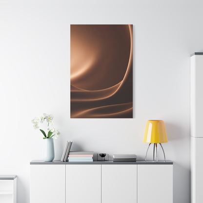 Bronze Silk Flow Wall Art & Canvas Prints