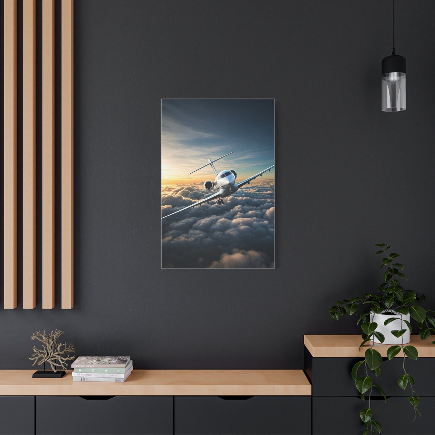 Above the Clouds Aviation Escape Wall Art & Canvas Prints