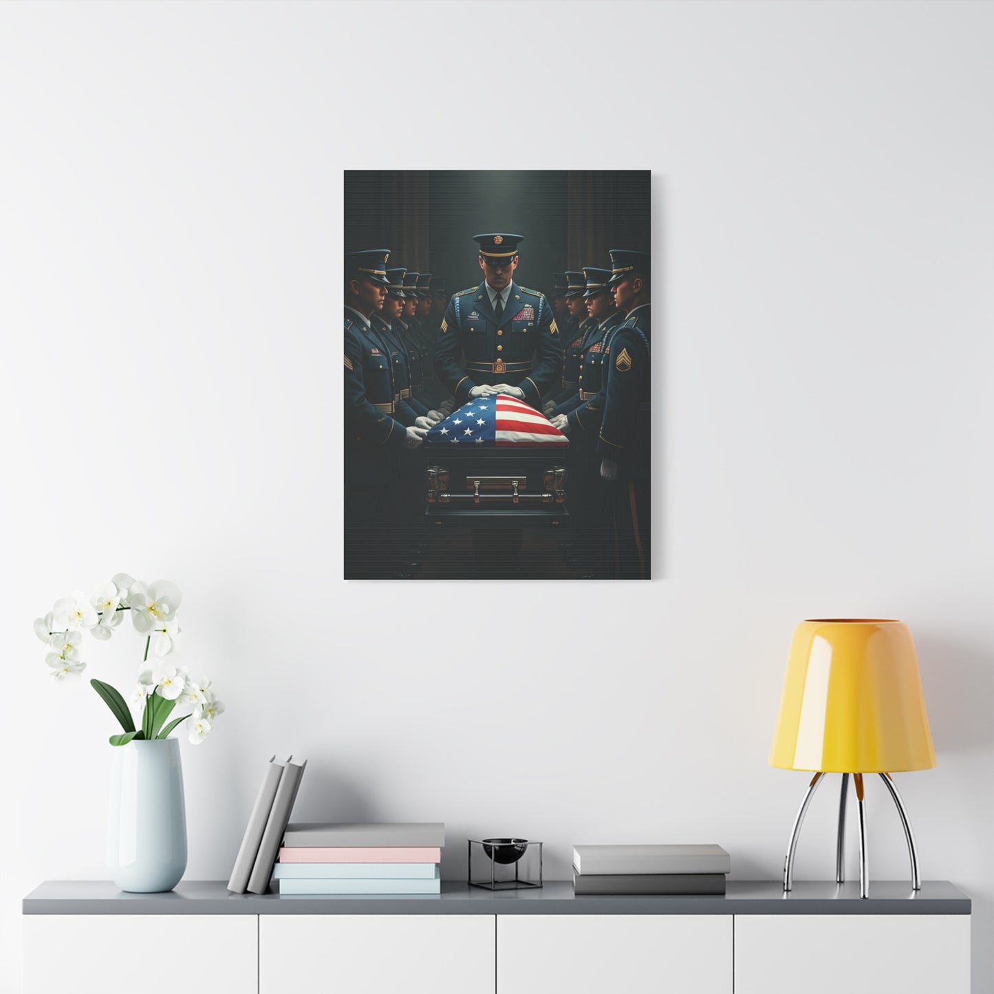 Military Honor Memorial Tribute Wall Art & Canvas Prints