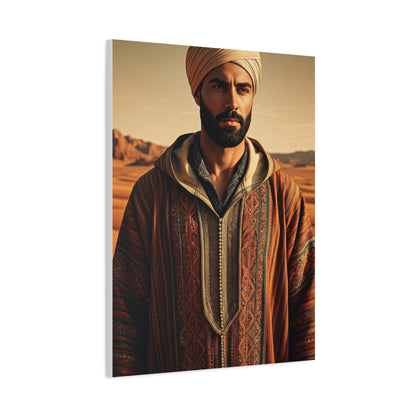 Nomadic Desert Soul Portrait Wall Art & Canvas Prints