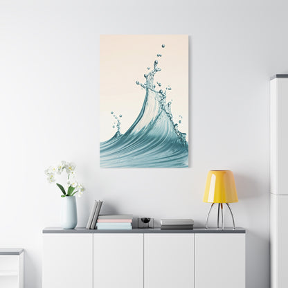 Crystal Wave Splash Wall Art & Canvas Prints
