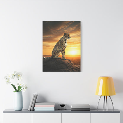 Giraffe at Dawn Wall Art & Canvas Prints