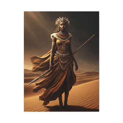 Desert Warrior Goddess Wall Art & Canvas Prints