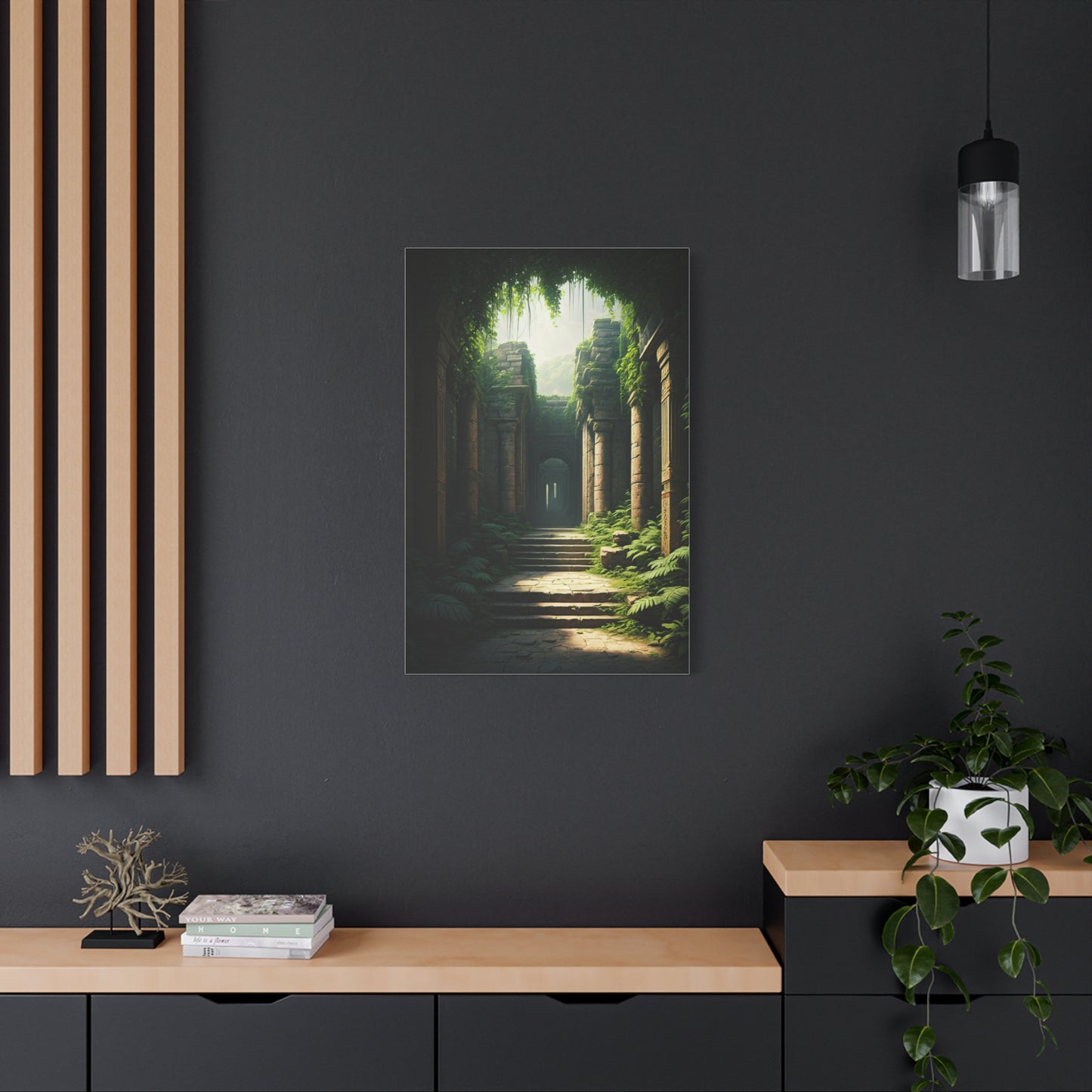Temple Pathway of Light Wall Art & Canvas Prints