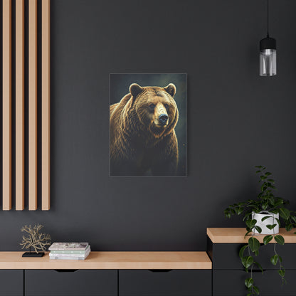 Dramatic Wilderness Grizzly Canvas Wall Art & Canvas Prints