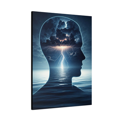 Mind Storm Reflection Wall Art & Canvas Prints
