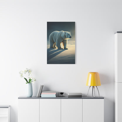 Arctic Glow Polar Bear Wall Art & Canvas Prints