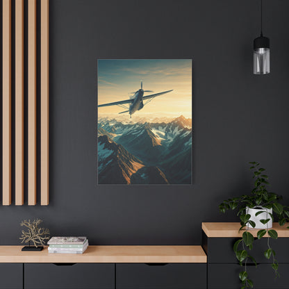 Above the Mountains at First Light Wall Art & Canvas Prints