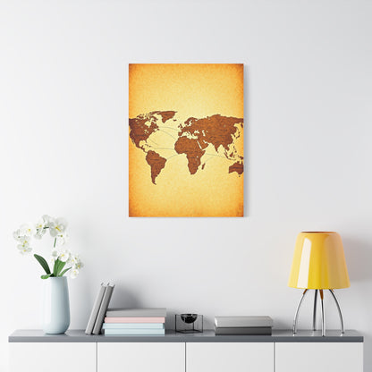 Explorer’s Compass Map Wall Art & Canvas Prints