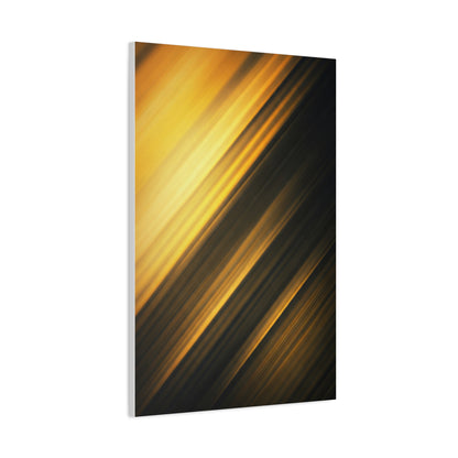 Golden Shadow Streaks Abstract Wall Art & Canvas Prints