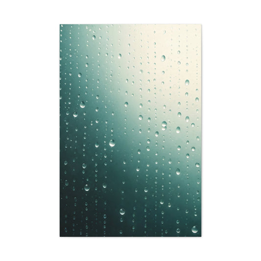 Rain Mist Gradient Wall Art & Canvas Prints